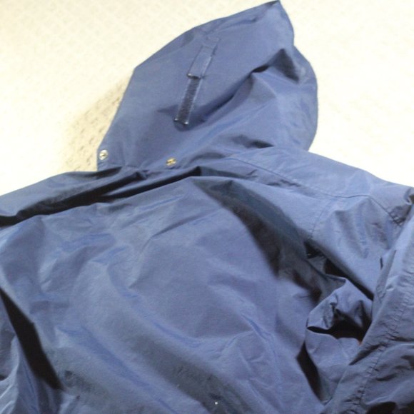 Lands' End Women's Size S Navy Rain Jacket - Picture 3 of 6